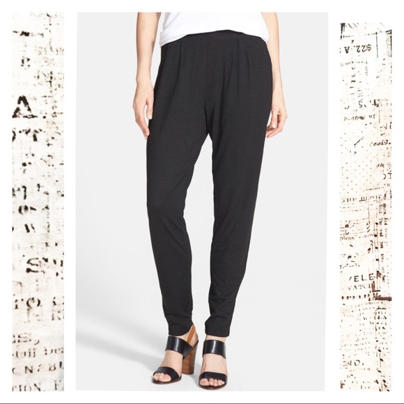 eileen fisher pleated jumpsuit